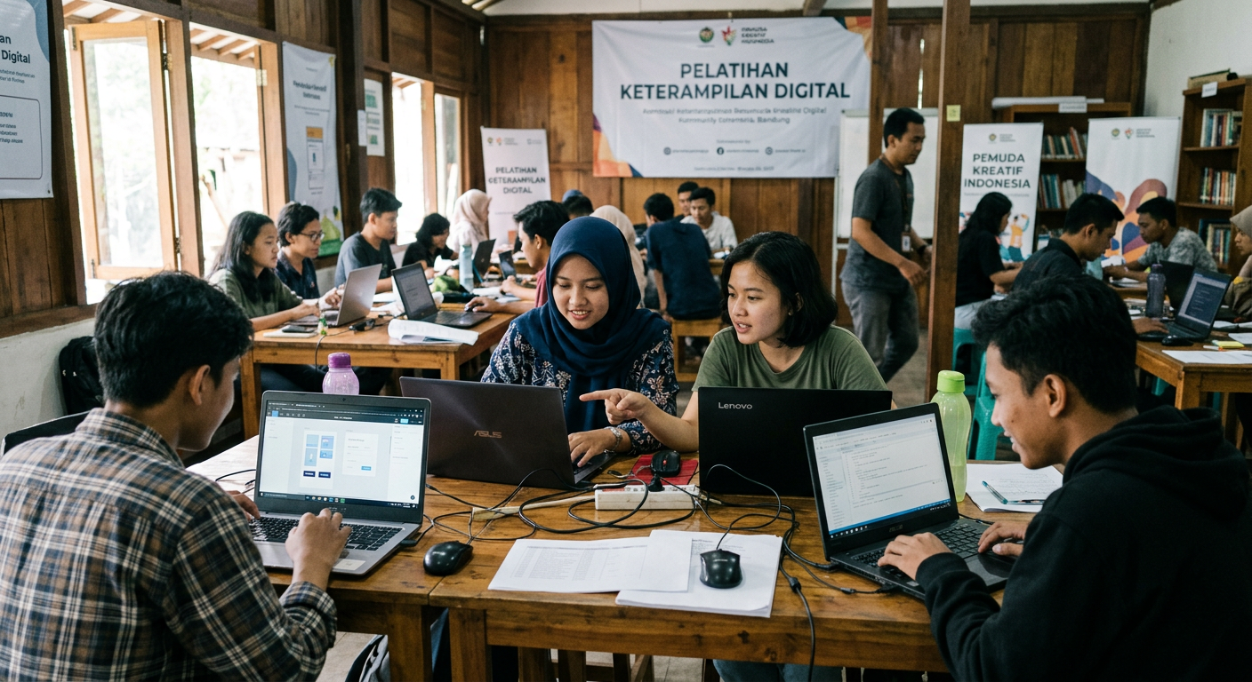 LIVESGP TERBARU Gelar Workshop Literasi Digital untuk Pemuda